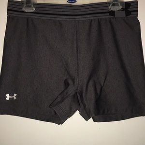 Under Armour Grey spandex athletic shorts
